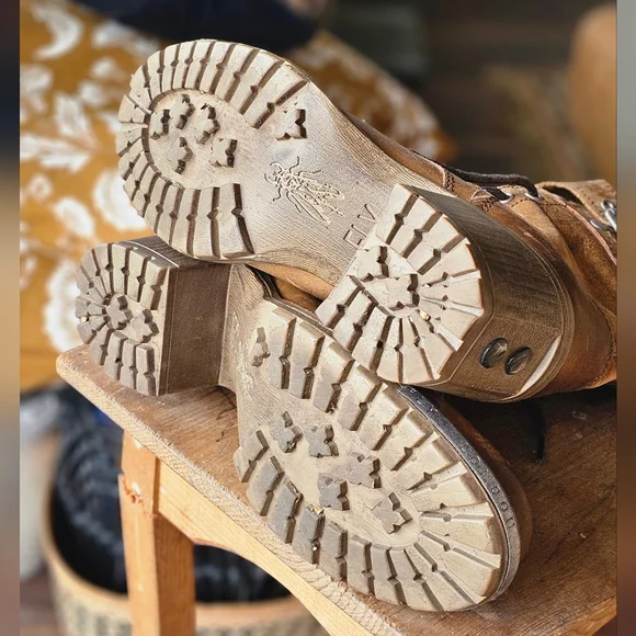 Fly London Women's Lask Mid-Calf Combat Boots - Picture 8 of 10